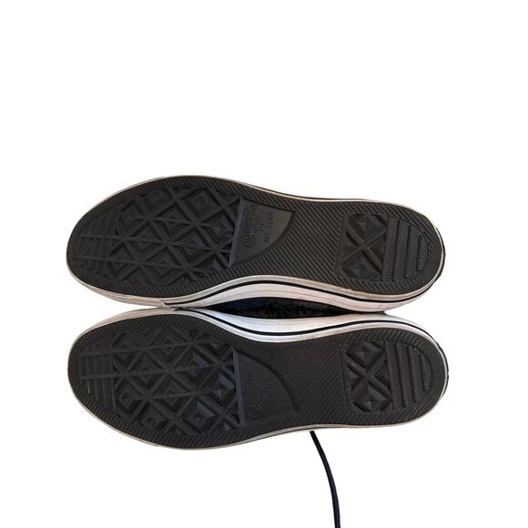 Converse Chuck Taylor All Star Woolrich Hi Sneakers Black Thunder Plaid, 10.5 - Picture 6 of 11